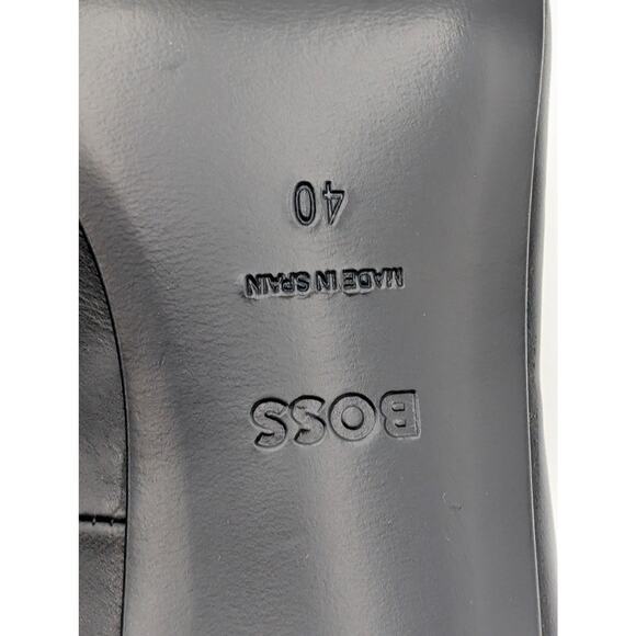 Boss Gracey Pointed Toe Stiletto Heel Pump Women's Black Size US9 EU40 - Picture 8 of 12